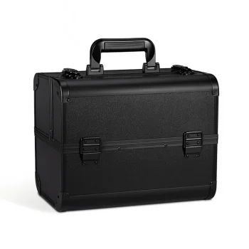 Exclusive L Cosmetic Case, Matte Black