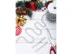Christmas Tree Bead Garland, 5m, Silver