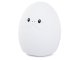 Kids Night Light Egg, LED RGB, Silicone, with Remote and USB, White