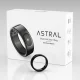 Forever Astral SR-100 Smart Ring, Size 7, Black