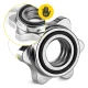 4FIZJO 25mm Spinlock Barbell Collars, Pair of Metal Screw Clamps for Dumbbells