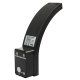 Maclean MCE343 B LED Facade Lamp, 10W, 800lm, IP54, 4000K, Black
