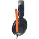 Logitech Zone Learn Wired Over-Ear Headset for Students, Blue/Orange
