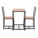 Modernhome Furniture Set: Table and 2 Chairs, Oak Color