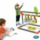 Target Toss Arcade Game with Sandbags and Moving Targets