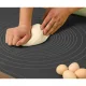 Non-slip Silicone Pastry Baking Dough Rolling Mat (70x50cm) + Pastry Roller Confectionery Silicone (38cm)
