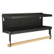 Magnetic Shelf Kitchen Organizer Holder Storage Box Spice Rack Paper Towel Holder