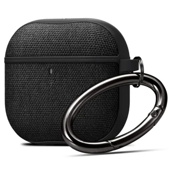 Ausinių dėklas Spigen Urban Fit skirtas AirPods 4, Juodas