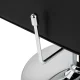 Hairdressing Chair Omega Andromeda Black