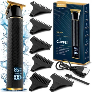 Berdsen BD-260 Hair and Beard Clipper, Black