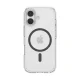 Spigen Ultra Hybrid Mag MagSafe Case for iPhone 17, Clear/Graphite