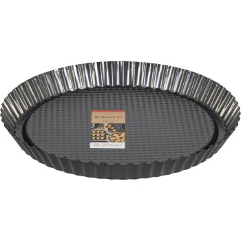 De Buyer nepiedegoša pīrāgu veidne 28cm Antracīts
