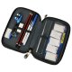Double Pencil case with accessories ST.RIGH - Chessboard Crush