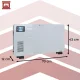 Kaminer Ziflo Electric Convector Heater 2300W with WiFi & Remote, White