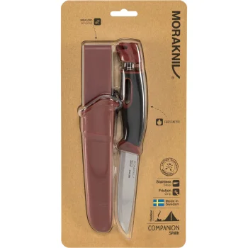 Morakniv Companion Spark Outdoor Knife, Red
