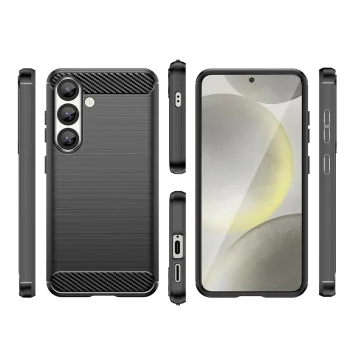 Case for Xiaomi 15 Pro Carbon Case TPU Black