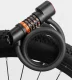 Bike Cable Lock with 5-Digit Combination and Built-in LED Light