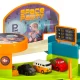 Multifunctional 2-in-1 Space Theme Car Track Set with Parking Garage & Elevator XXL