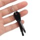 Screwdriver Keychain Set NZ4E Flat & Phillips, Black