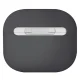 Apple Airpods 3 Gen. Uniq Etui Lino Case Cover, Grey