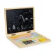 Ecotoys G068 Magnetic Laptop Board with Letters and Numbers, Blue