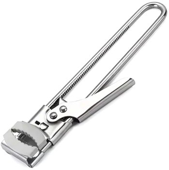 Adjustable Jar and Bottle Opener (19 cm, Stainless Steel)