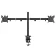 Maclean MC-754N Desk Mount for 2 Monitors, 17-32\", VESA, Black