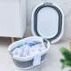 Silicone Collapsible Laundry Basket Baby Bathtub 25L