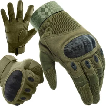 Trizand Tactical Gloves XL, Touchscreen Compatible, Khaki