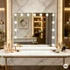 ModernHome LED Vanity Makeup Mirror 58x48.5 cm with 15 Bulbs