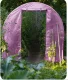 Garden Greenhouse Tunnel 2x3m (6m2) Plonos, Pink