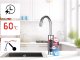Electric Water Heater Kitchen Faucet LCD 3KW