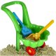 Bērnu Ķerra Ratiņi Konteiners, Zaļš | Kids Wheelbarrow