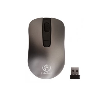 Rebeltec STAR Wireless Optical Mouse, Grey