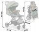 Nukido Paseo Baby Stroller, up to 15 kg