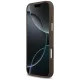 Guess 4G PU Triangle Logo & Stand Camera Magsafe Phone Case Cover iPhone 17 Pro Max - Brown