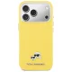 Karl Lagerfeld Karl & Choupette Head Pins Saffiano MagSafe Phone Case Cover iPhone 17 Pro - Yellow