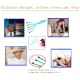 Scalp and Head Massager with Steel Balls Blue