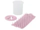Silicone Paw Cleaner for Dogs and Cats, Portable Paw Washer Cup, Size S, Pink
