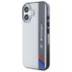 BMW iPhone 16 Case Motorsport IML Vertical Stripe, Gray