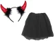 Girl\'s Devil Costume, Halloween Outfit, 138-152 cm