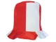 Poland Fan Top Hat Sports Supporter Headwear, White and Red