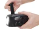 Emergency AM/FM Radio with Hand Crank, Solar Panel and Flashlight, Black