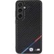 BMW Carbon Tricolor Line MagSafe Case for Samsung Galaxy S24+ Black