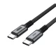 Newell USB-C to USB-C 240 W Cable - 2 m, Graphite