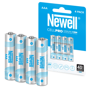 Newell CellPro AAA Alkaline Batteries, 4 pcs