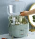 Cosmetic Makeup Organizer Container Jewelry Storage Box, Gray