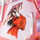 Double-Sided Marker Pens ARRTX Alp, 24 Colours, Red Tones