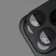 Camera Lens Protector with Aluminium Frame Etteri for iPhone 18 Pro Max Dark Grey