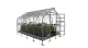 Greenhouse KLASIKA DROP 2.5x4 m with 6 mm Polycarbonate